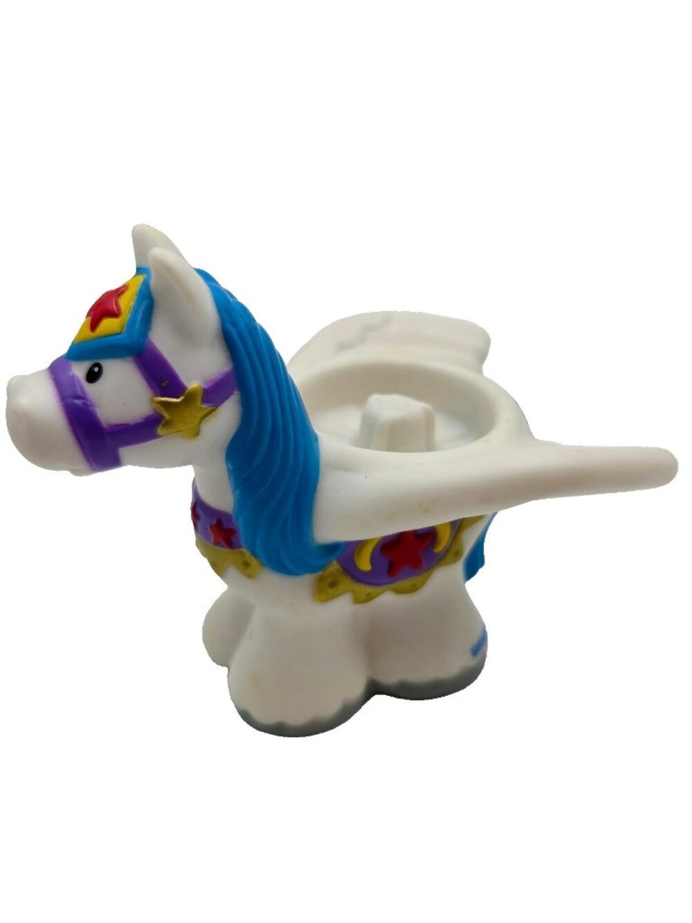Fisher Price Castle Royale Pegasus Horse Medieval Flying Toy 2005 Mattel Read